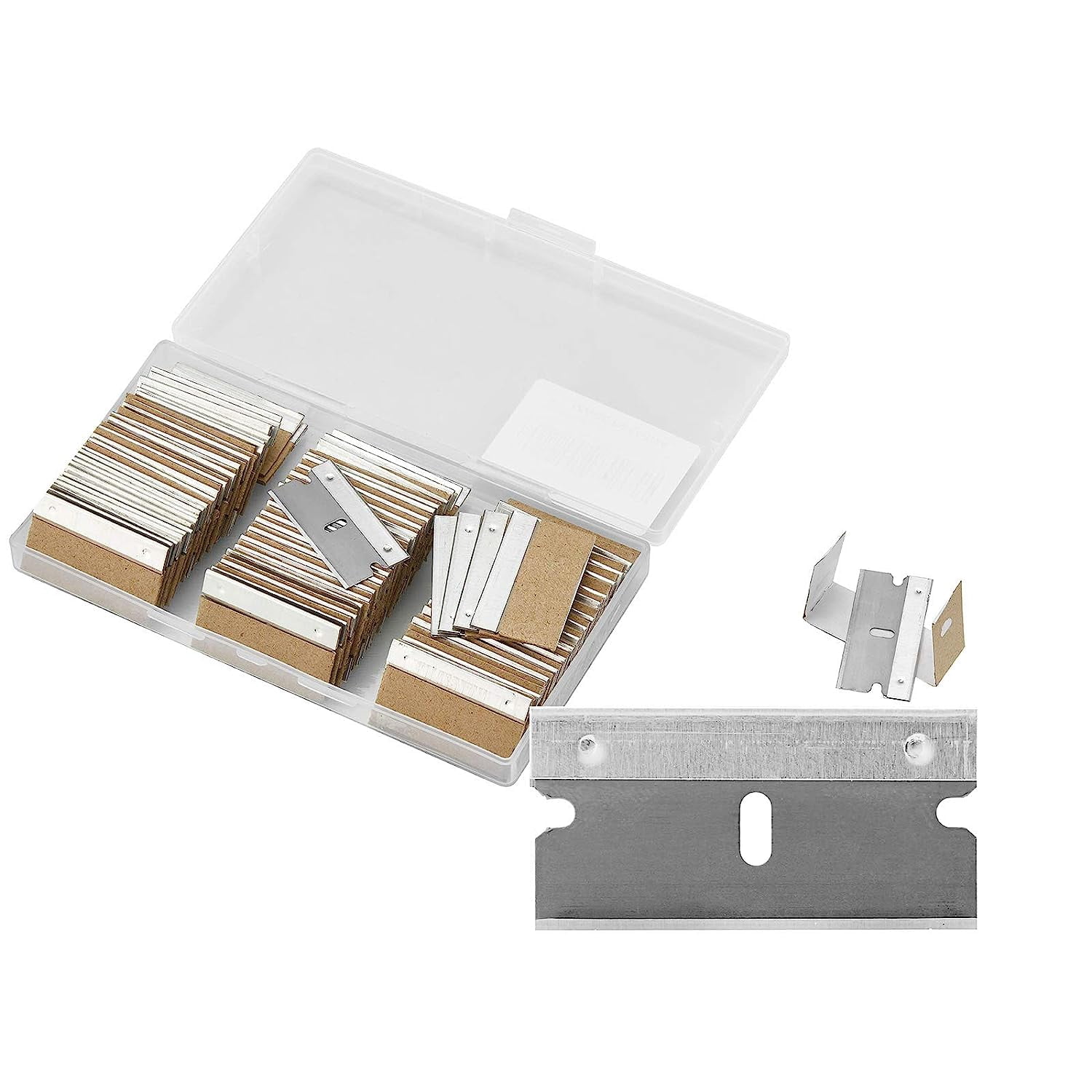 Used Razorblade -100PCS Single Edge Razor Blades,Industrial Safety Razor Blades ...