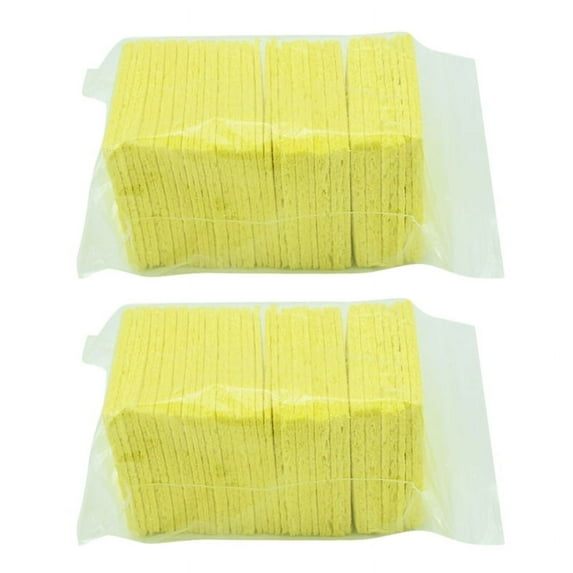 100PCS Soldering Iron Tips Cleaning Sponges High-Quality Heat-Resistant Cleaning