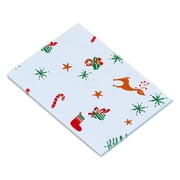 100PCS Wax Papers for Candy Caramel Candy Wrappers Twisting Candy Wrapping Papers, Christmas #2