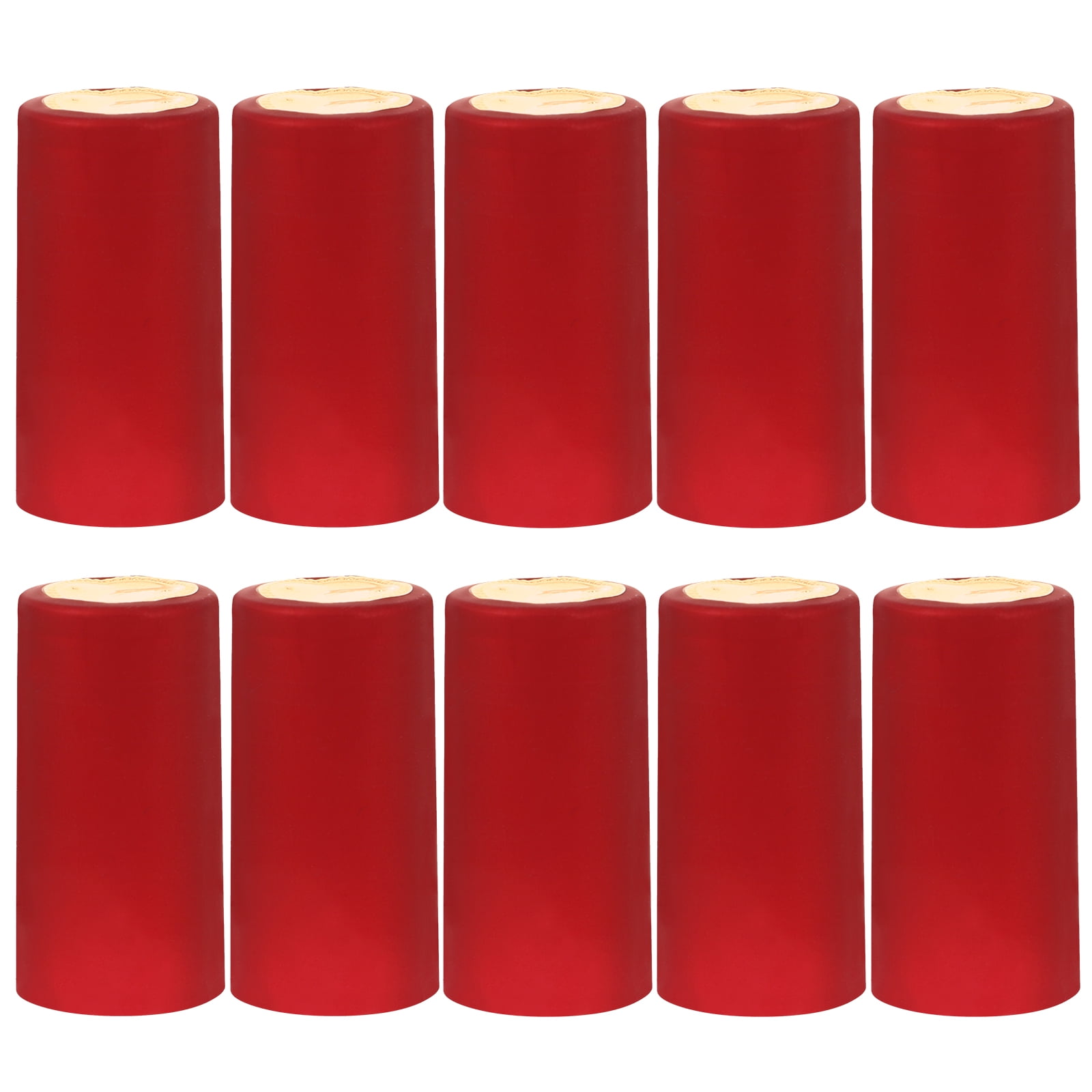 100PCS Wine Shrink Capsules Red Wine Bottle Tops Sealing Sleeves Wine