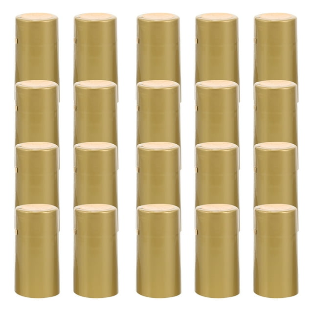 100PCS Wine Shrink Capsules Red Wine Bottle Tops Sealing Sleeves Wine