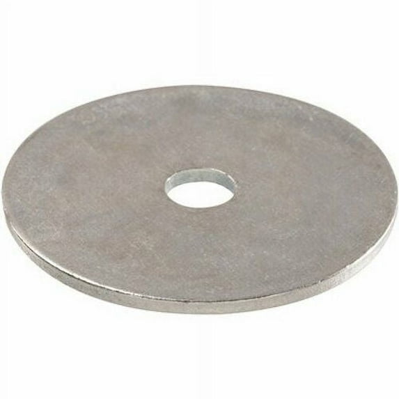 100PK Everbilt 3/16 in. x 1-1/4 in. Steel Fender Washer Zinc-Plated 590507