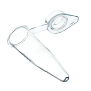 100PK PCR Tubes, Polypropylene - 0.2mL Capacity - Flat Cap - Pack of 100 - Eisco Labs