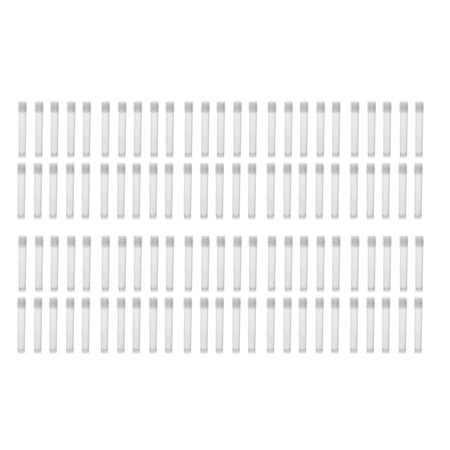 100PK Plastic Storage Vials, 5mL - Screw Top - Polypropylene - Eisco Labs