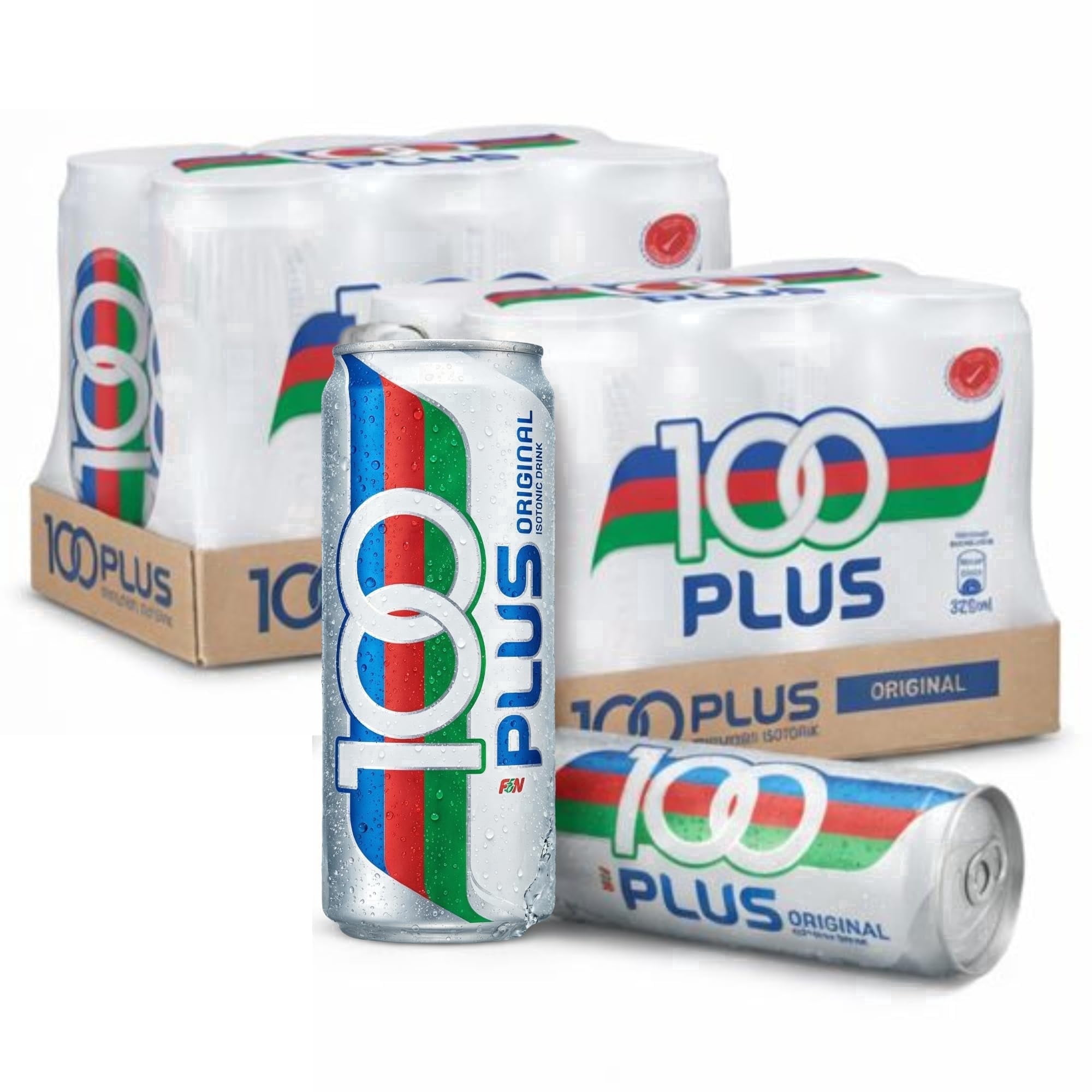 100PLUS Original Sugar Electrolyte Sports Drink – Isotonic Hydration & Instant Energy Support – Caffeine Free Carbonated Sports Drink for Workout Recovery & Daily Hydration, 11 Fl Oz (Pack of 12)