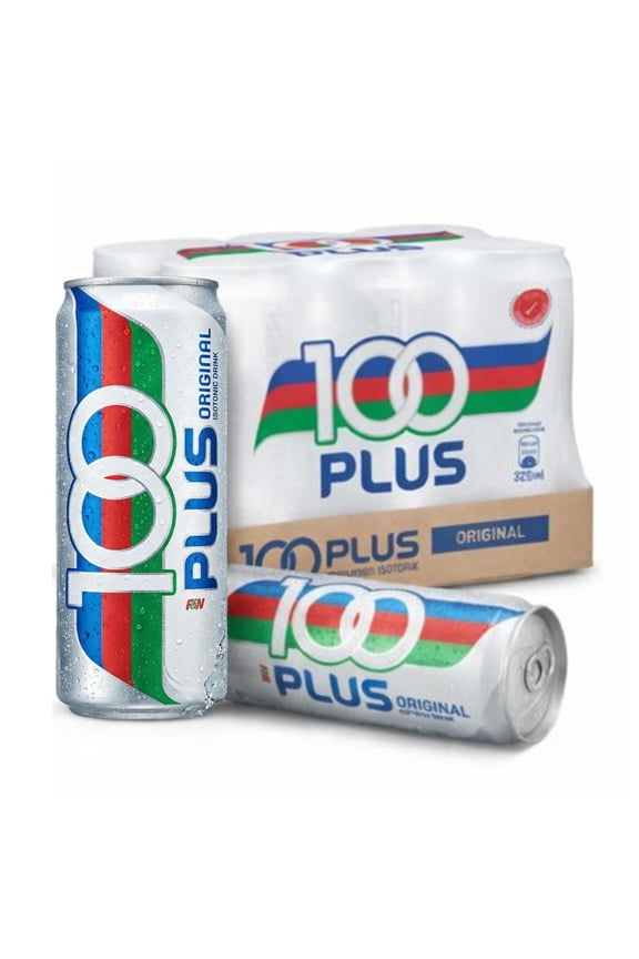 100PLUS Original Sugar Electrolyte Sports Drink  Isotonic Hydration & Instant Energy Support  Caffeine Free Carbonated Sports Drink for Workout Recovery & Daily Hydration, 11 Fl Oz (Pack of 6)