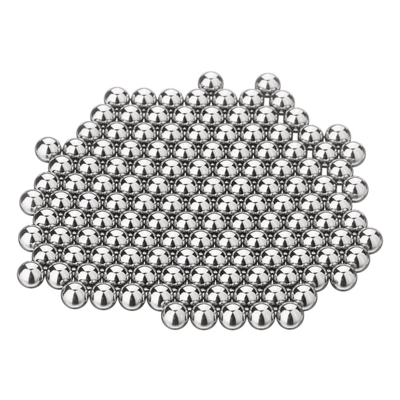 100Pack 1/8" Bearing Balls, 440C Stainless Steel, G10 Precision Balls for Bearings Bicycles Casters Automotive Part and DIY, (Mirror Polished)
