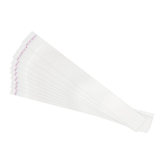 100Pack Clear Cello Bags, 2"x12" Plastic Self Sealing OPP Treat Bags Clear