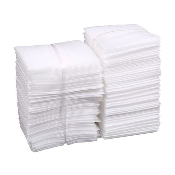 100Pack Foam Wrap Cushion Pouches, Cushion Foam Pouches Foam Wrap Pouches, Protect Dishes, Glasses, Porcelain & Fragile Items, for Moving, Packing, 11.8”x 9.84"