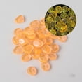 thumbnail image 1 of 100Pack Glow Rocks - Glow Pebbles Decoration in the Dark Luminous Stones Decor DIY Decorative Orange, 1 of 9