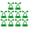 thumbnail image 1 of 100Pack Plant Climbing Wall Fixture Clips for Indoor Outdoor (Green, 8mm), 1 of 6