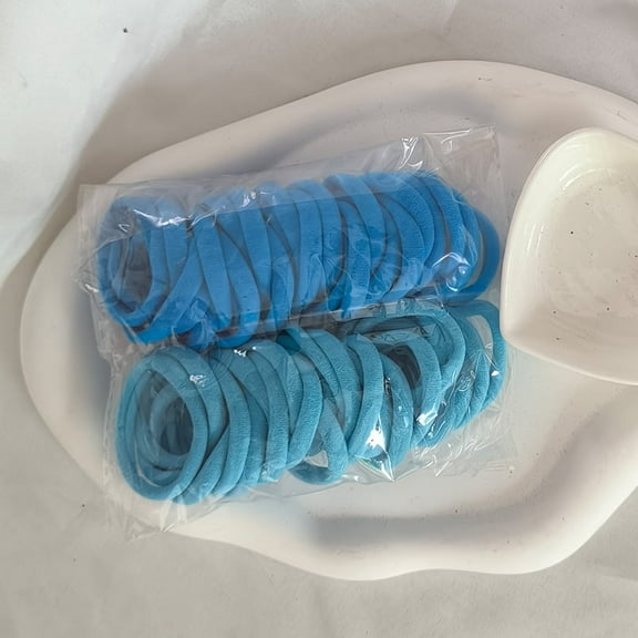 100Pack Pony Hair Ties - Ponytail Holders - No Damage Hair Accessories for Women