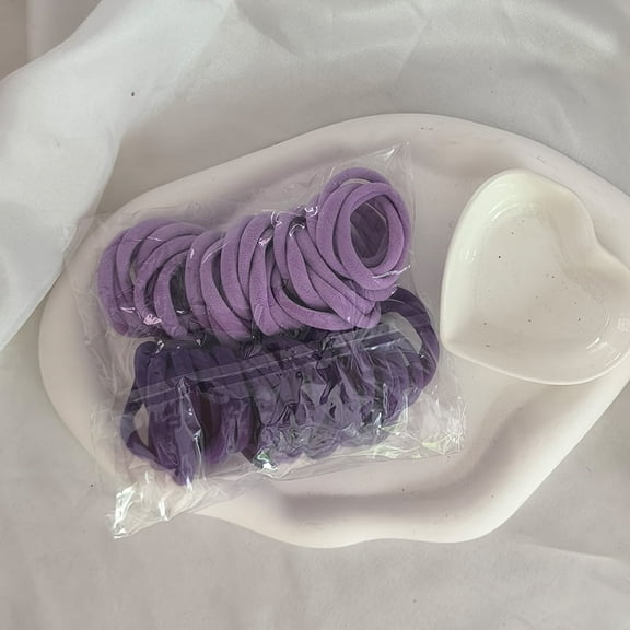 100Pack Pony Hair Ties - Ponytail Holders - No Damage Hair Accessories for Women