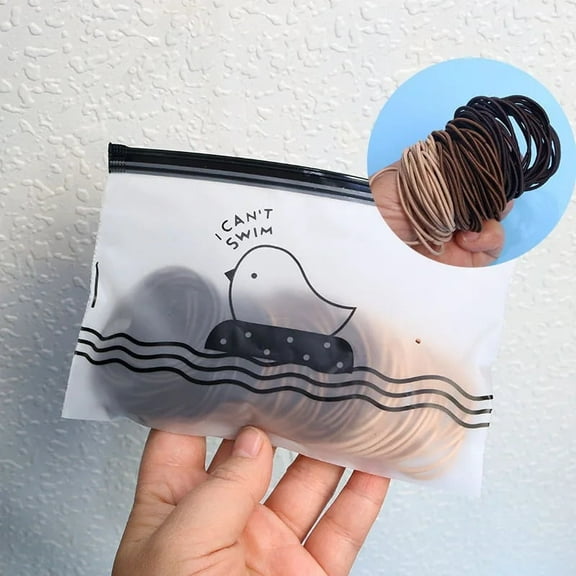 100Pack Pony Hair Ties - Ponytail Holders - No Damage Hair Accessories for Women