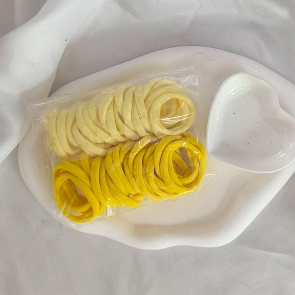 100Pack Pony Hair Ties - Ponytail Holders - No Damage Hair Accessories for Women