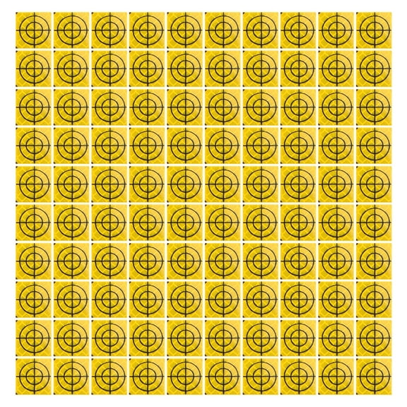 100Pc 0/30/40/50/60Mm Total Station Reflector Reflector Reflector Target 20X20Mm