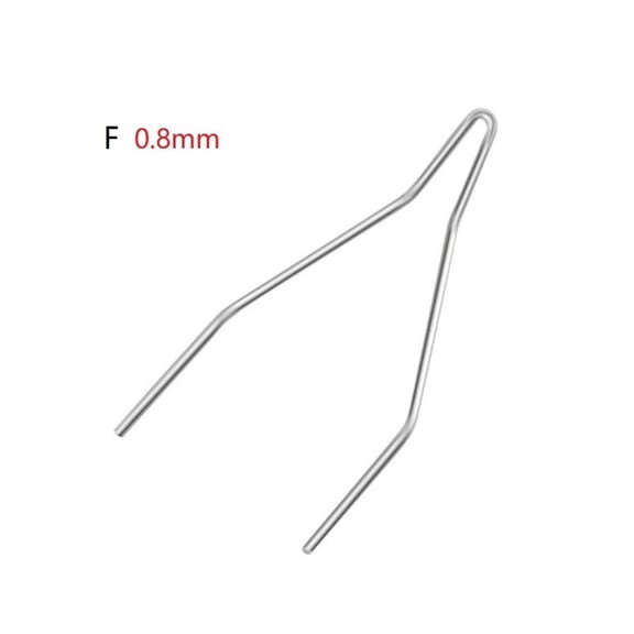 100Pc 0.6/0.8Mm Hot Stapler Staples for Car Bumper Plastic Welder Repair Kit F