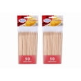 thumbnail image 1 of 100Pc 6In Bamboo Skewers Bbq Corn Kebabs Grilling Chocolate Fountain, 1 of 2