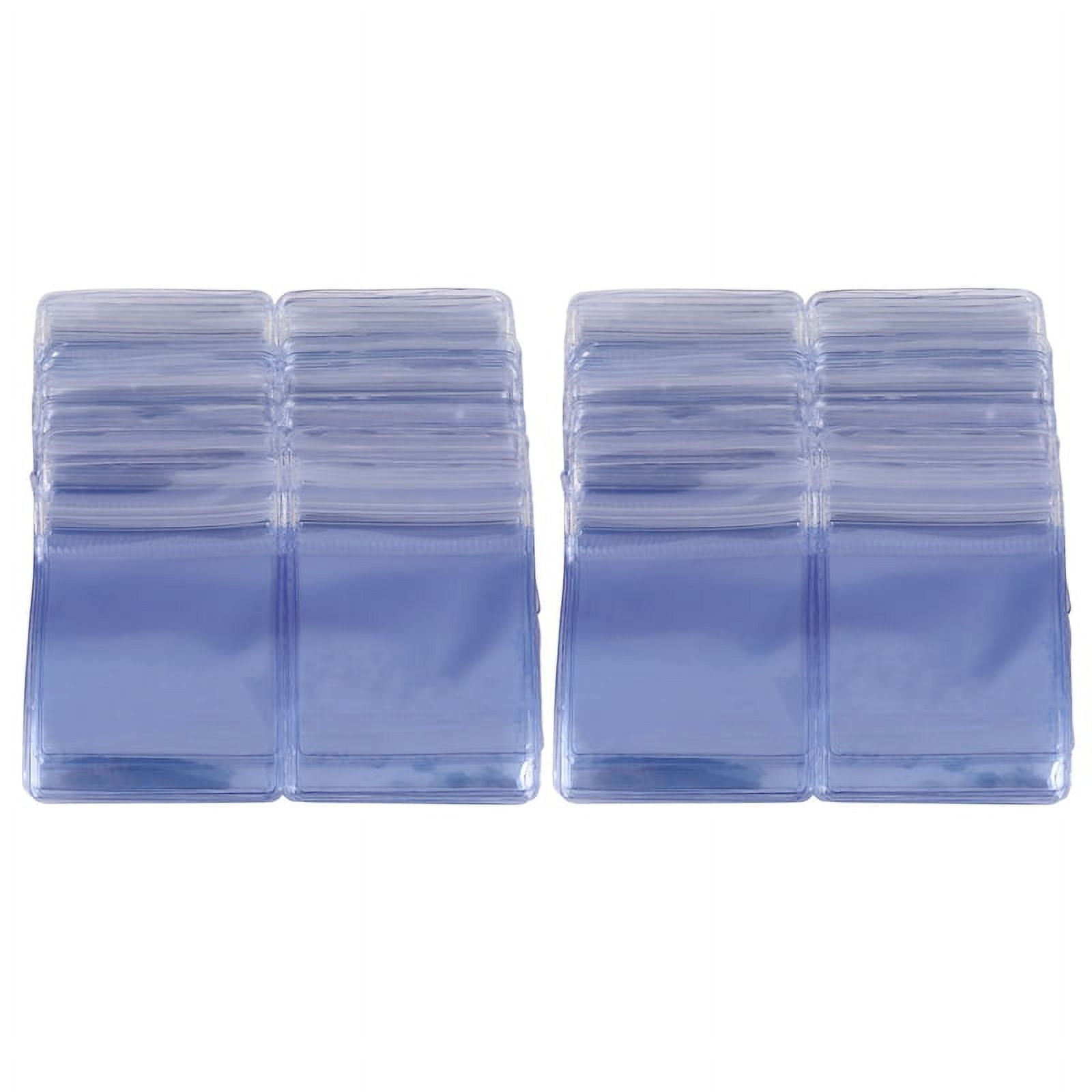 100Pc 6X4cm Zipper Closure Bags Clear Bag Reclosable Plastic Small