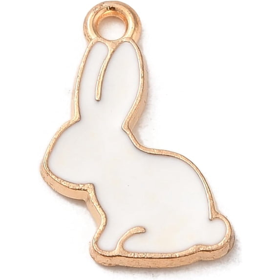 100Pc Heart Rabbit Fruit Enamel Charms Number Charm for Women Jewelry Craft Making