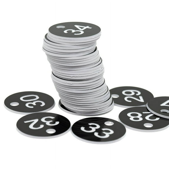 100Pcs 1-100 Numbered Sign Labels Beehive Tags Bee Box Mark Beekeeping Supply Garden Tool Set Number Plate