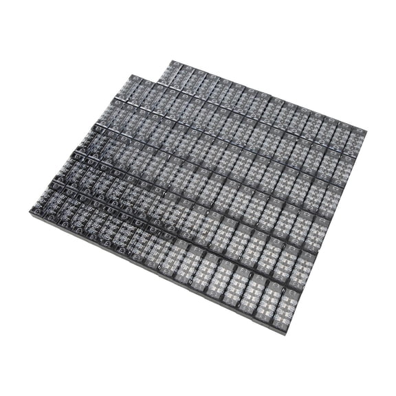 100Pcs 15A 600V Screw Terminal Block 4 Sections Power Wire Connector Strip Dual Row Brass Link Column Barrier Blocks for Distribution Cabinets 9.05 x 4.72 x 3.93 inches / 23.00 x 12.00 x 10.00 cm