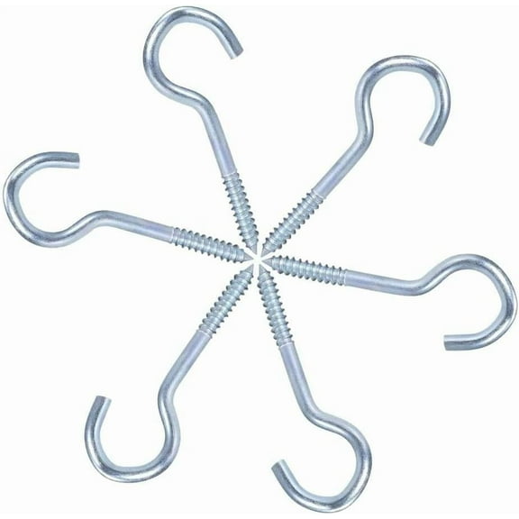 100Pcs 2.76" Eye Screw,Self-Tapping Screws,Screw-in Ceiling Hooks,for Lights,Curtains,Ropes,Chains,Mugs,feeders,planters,Kitchen Towels Blue