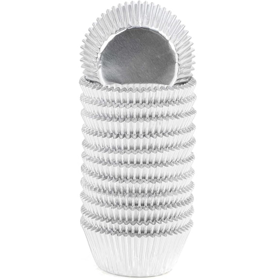 100Pcs/200Pcs/300Pcs Foil Cupcake Liners Standard Muffin Baking Cups