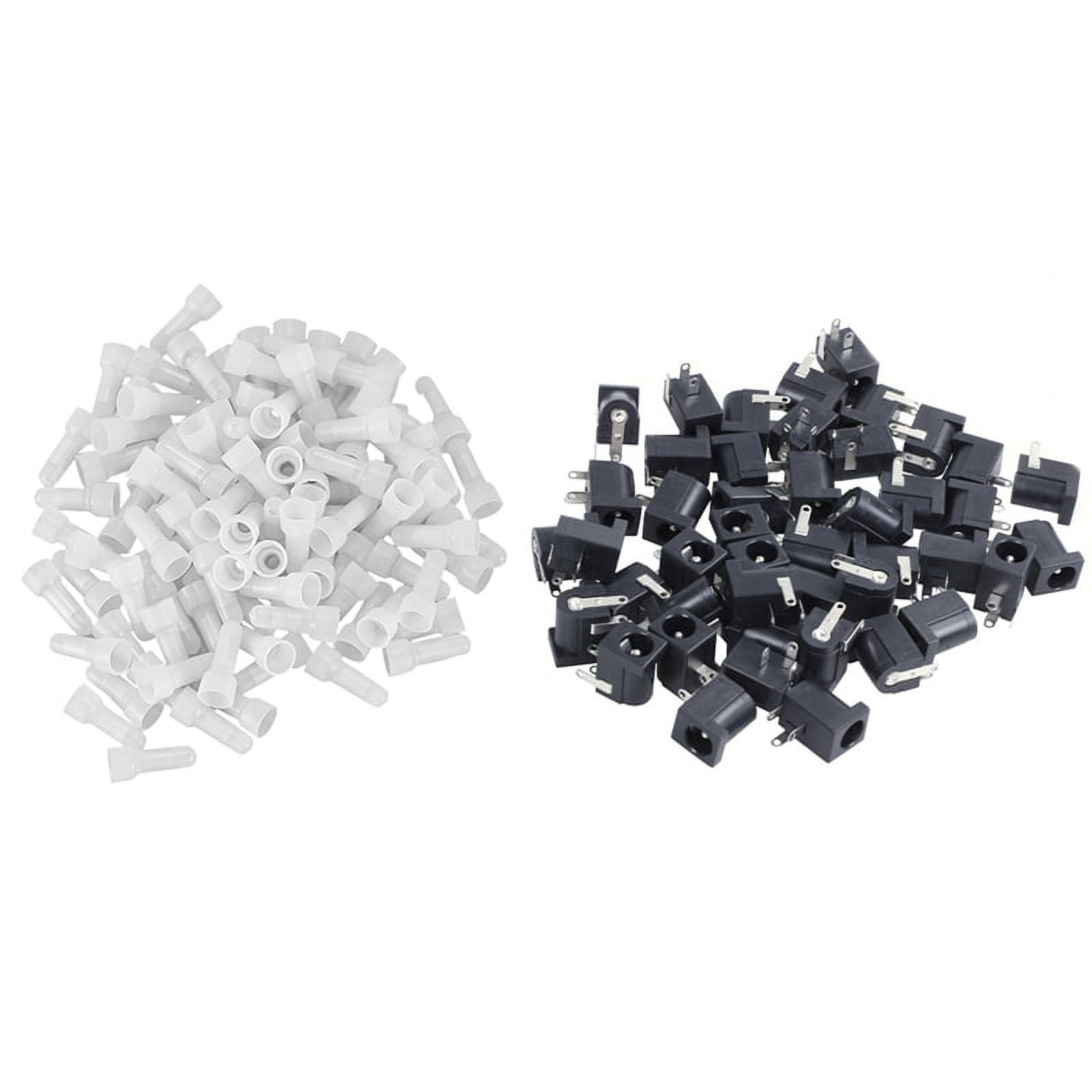 100Pcs 22-16 GA AWG Closed End Crimp Caps Splice Gauge Wire Connectors ...