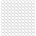 thumbnail image 1 of 100Pcs 25Mm Loose Leaf Binder Rings Key Book for Scrapbook/Album/Craft, 1 of 8