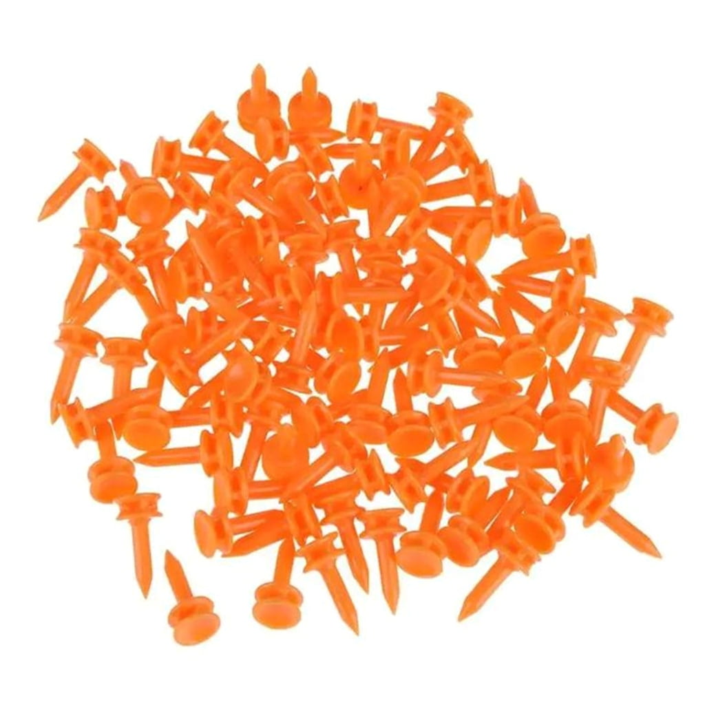 100Pcs 25mm Plastic Castles Golf Tees Replacement Short Golf Tees for ...
