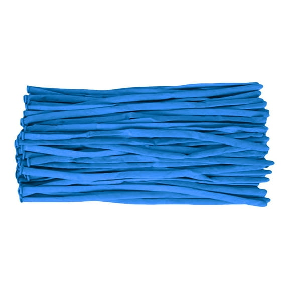 100Pcs 260 Balloons Clear Long Balloons ,Transparent Long Balloons For Balloon Animals, Skinny Latex Twisting Balloon For Animals Modeling Christmas Birthday Wedding Party Decorations,Blue