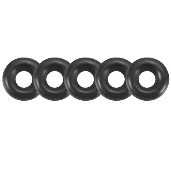 100Pcs 3.5x1mm Nitrile Rubber O-rings Heat Resistant Sealing Ring Grommets Black