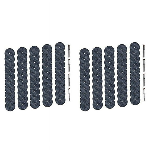 100Pcs 32mm Fiberglass Reinforced Cutting Disc Cut Wheel Accessories Abrasive Tools for Rotary Tool Mini Drill