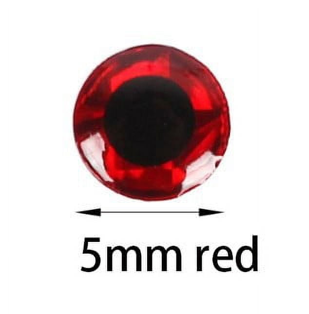 100Pcs 3D Lure Animal Eyes 3Mm 4Mm 5Mm 6Mm Lure Eye Stickers Diy
