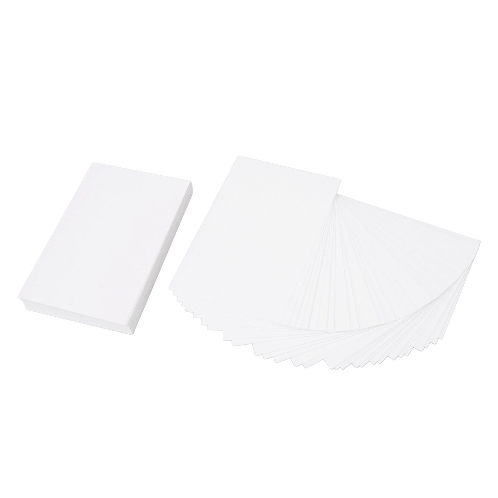 100Pcs 4x6 Blank Cards White Blank 4x6in Premium Paper Wide Application ...