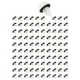 thumbnail image 1 of 100Pcs 51418224768 Plastic Rivets Clip for- E46 E53 E90 E91 E70 Door Panel Auto Fasteners Trim Panel Push Retainer, 1 of 6