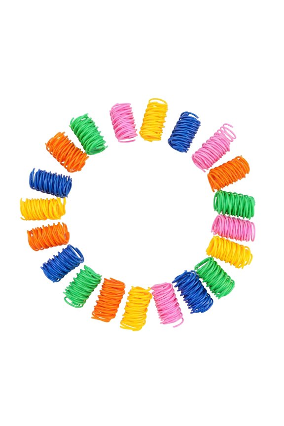 100Pcs 5Colors Cat Springs Toys for Indoor Cats, Interactive Self-Play Hunting Toys for Kittens, Biting & Swatting Creative Cat Coils Toys