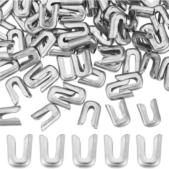 100Pcs 6mm Spiral Bone Tips Stainless Steel Spiral Boning Caps Spiral Wire Metal Boning End Cover Fit for Corset Dress Shapewear Support Strips DIY Sewing Crafts Gown Wedding Garment Decor making