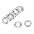 thumbnail image 1 of 100Pcs 6mm x 3mm x 0.8mm 304 Stainless Steel Flat Washer for Screw Bolt, 1 of 3