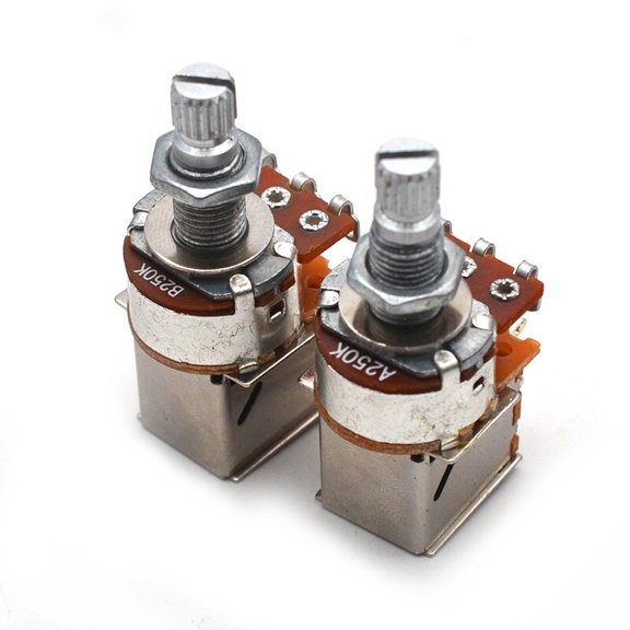 100Pcs A250K B250K Push Pull Guitar Control Pot Potentiometer Guitar Parts