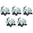 thumbnail image 1 of 100Pcs Adhesive Car Cable Winder Drop Wire Tie Fixer Holder Cord Organizer Management Desk Cable Tie, 1 of 8