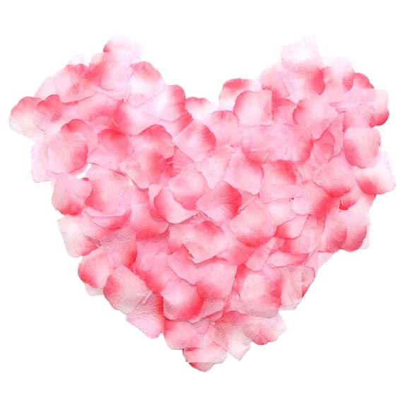 100Pcs Artificial Rose Petals Flower Petals For Wedding Decoration Valentine’s Day(Pink)