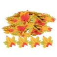 thumbnail image 1 of 100Pcs/Bag Artificial Maple Leaves for Thanksgiving Autumn Leaf Wedding Party Table Decor, 1 of 20