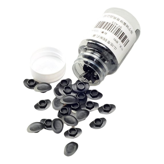 100Pcs Bicycles Rim Plug Mountain Bike Tire Pad Steel Ring Hole Plugs Eyeleted Rims Cycling Bicycles Wheel Plugs