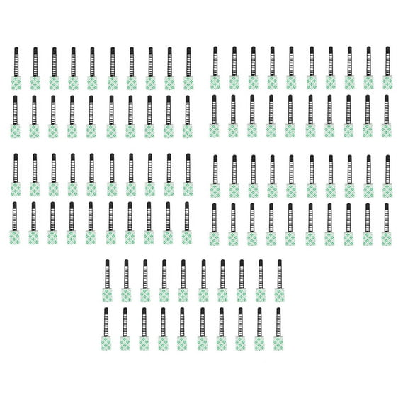 100Pcs Black Sticky Adjustable Wire Ties Cable Clips Clamp Plastic Self Adhesive Cable Ties Fix Holder Clips,100 x Cable clips,Black