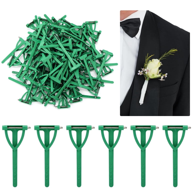 100Pcs Boutonniere Pins for Men, 2.68
