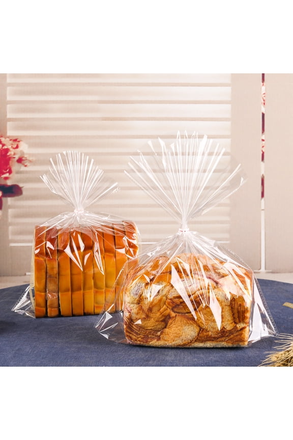100Pcs Bread Bags Reusable Homemade Bread Pouch Bakery Loaf Wrap Bags Pouches