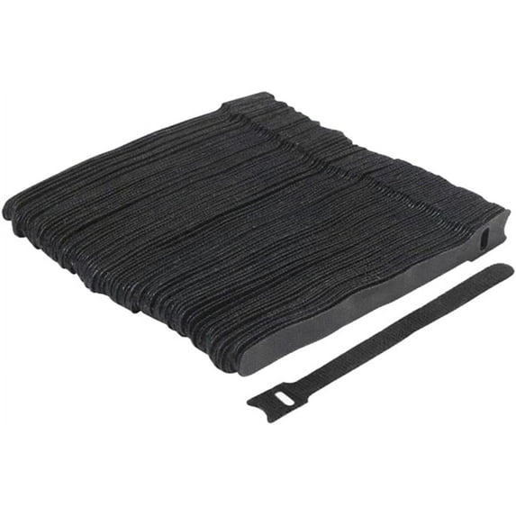 100Pcs Cable Tie Wire Reusable Cable Tie Cord Organizer Wire Computer Data Cable Tie Straps 15X1.2cm