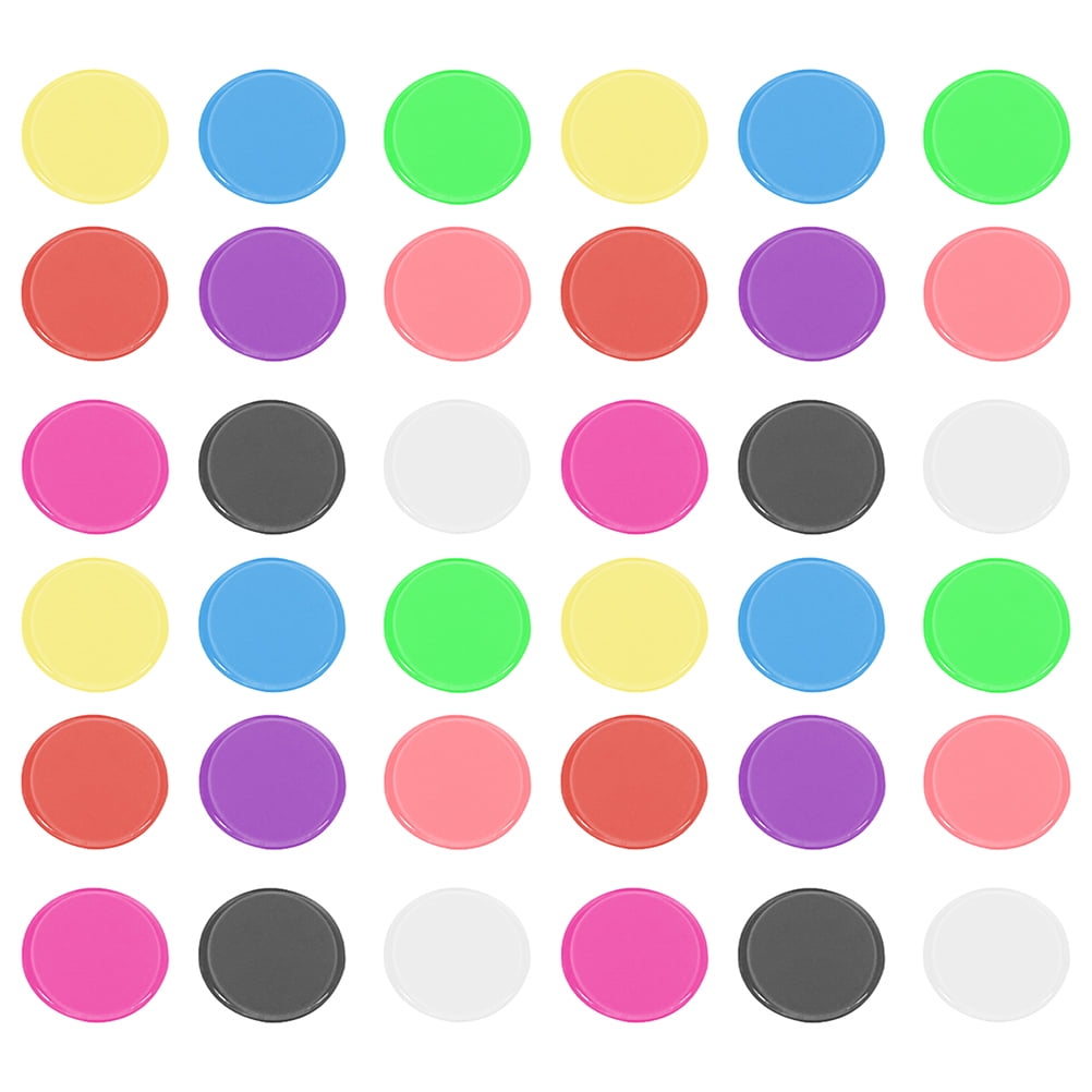 Raindrops Bright Colors Math Counting Discs 100Pcs 0.98X0.08X0.08in ...